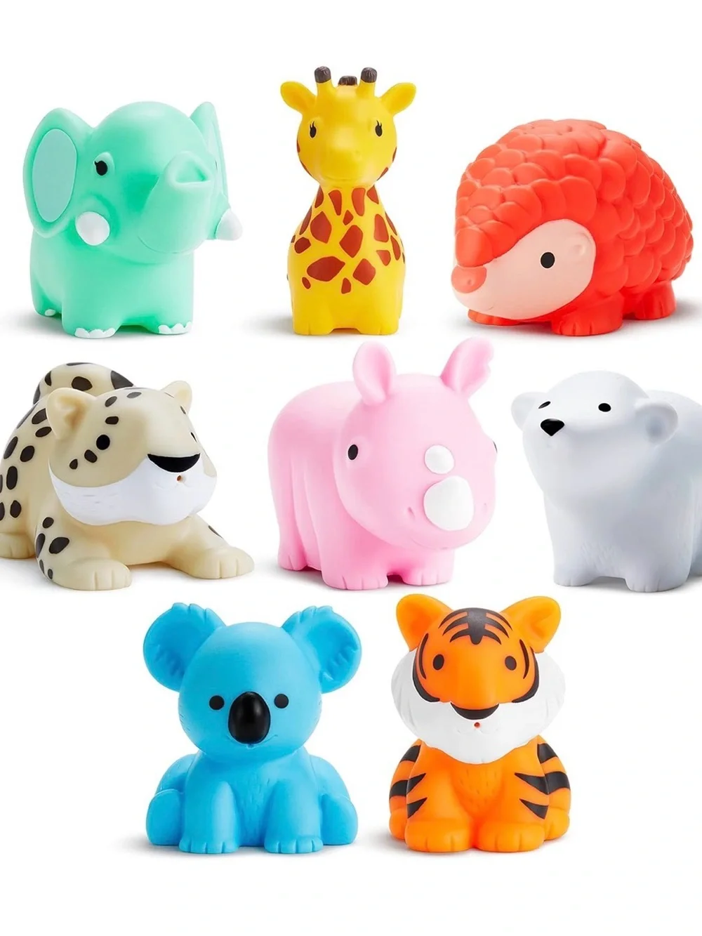Munchkin Wild Bath Squirts - Multi Color Animal Set